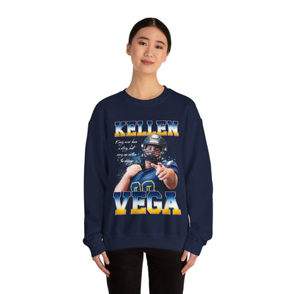 Kellen Vega Featured Quote Crewneck Sweatshirt
