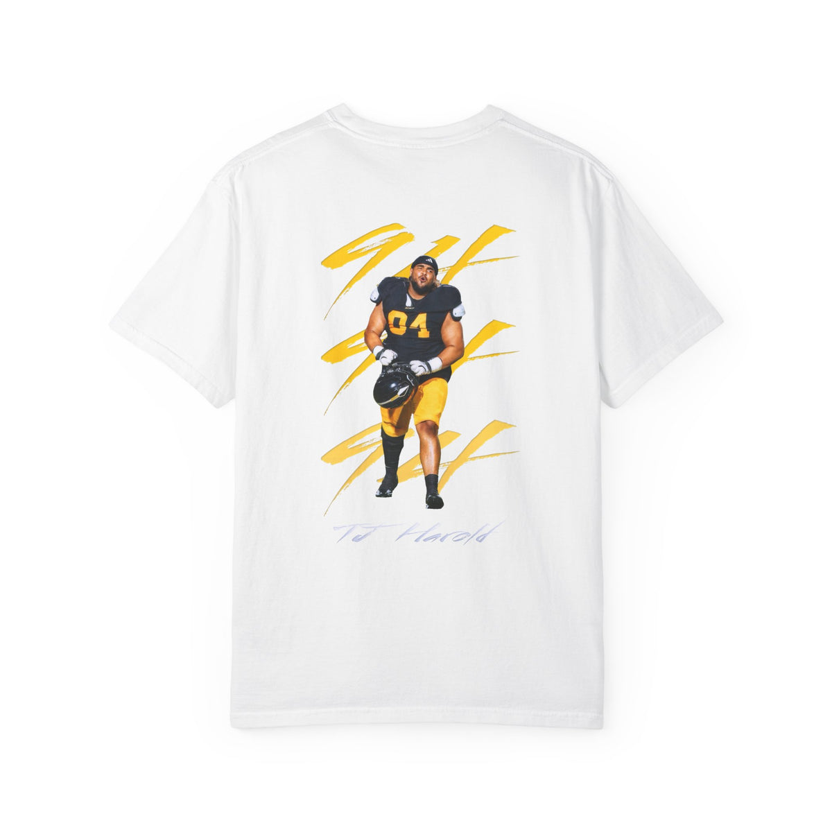 Tj Harold Logo Front & Back Premium Tee