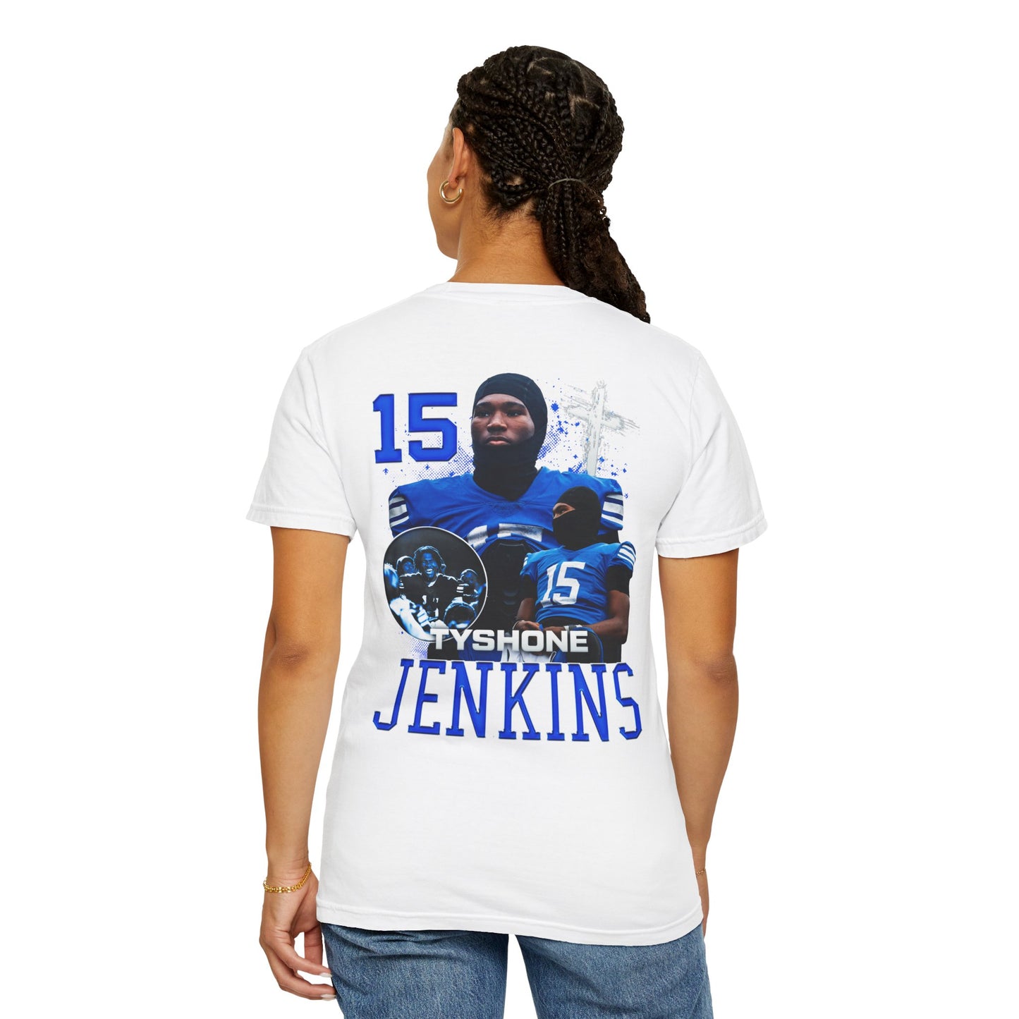 Tyshone Jenkins Logo Front & Back Premium Tee
