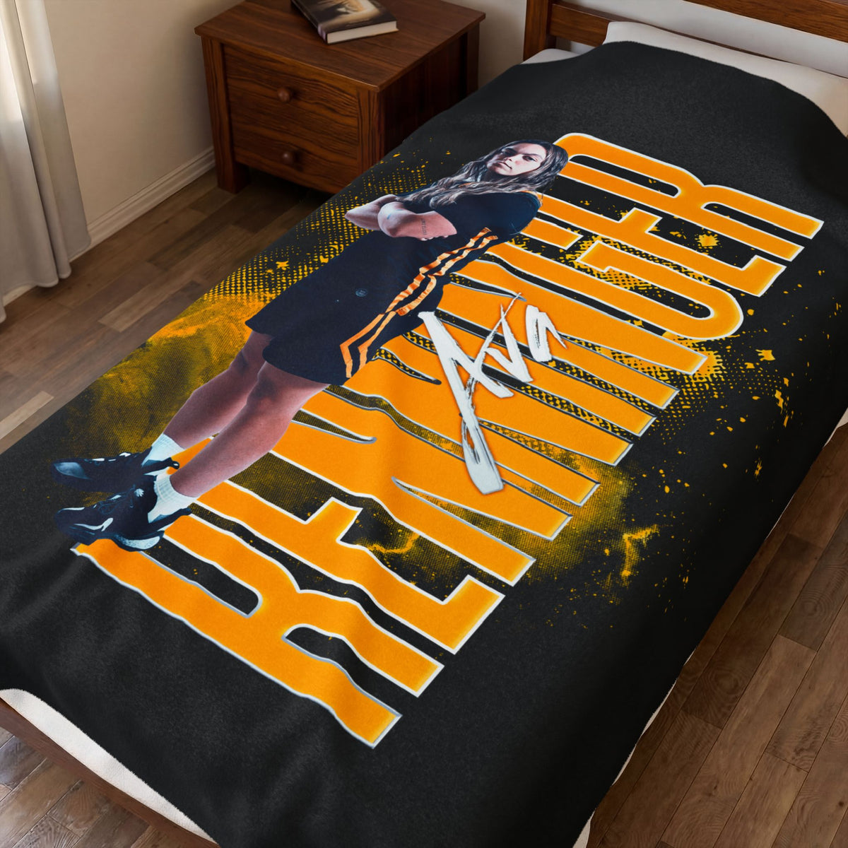 Ava Renninger 60"-80" Plush Blanket