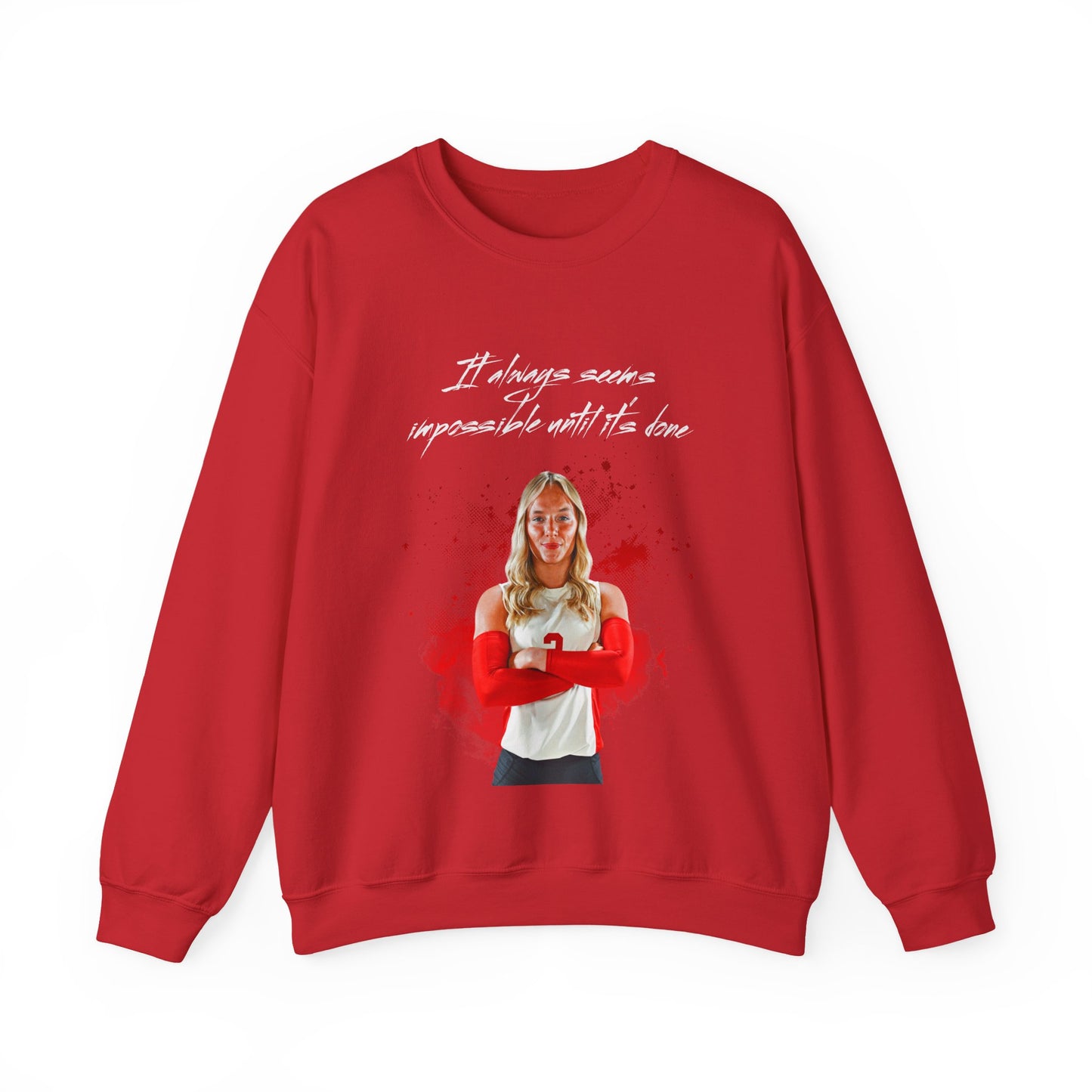 Gracie Furlong Athlete Quote Crewneck Sweatshirt