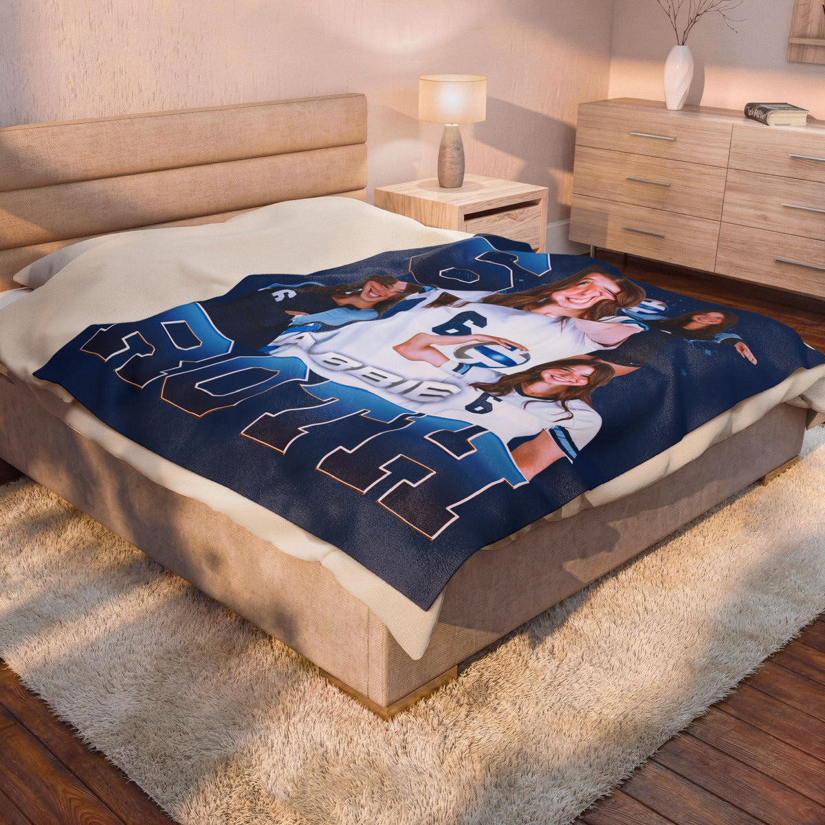Abbie Roth 60"-80" Plush Blanket