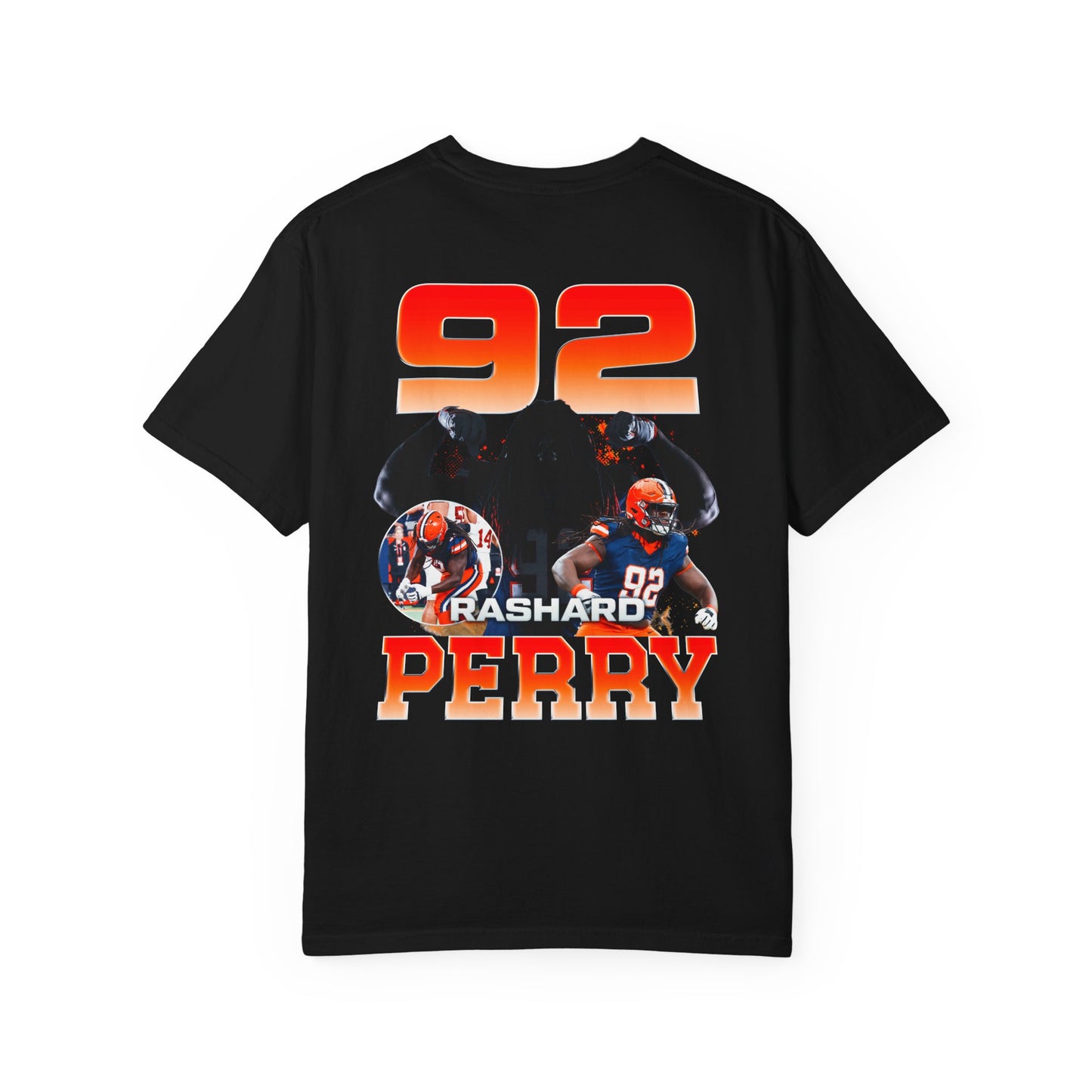 Rashard Perry Logo Front & Back Premium Tee