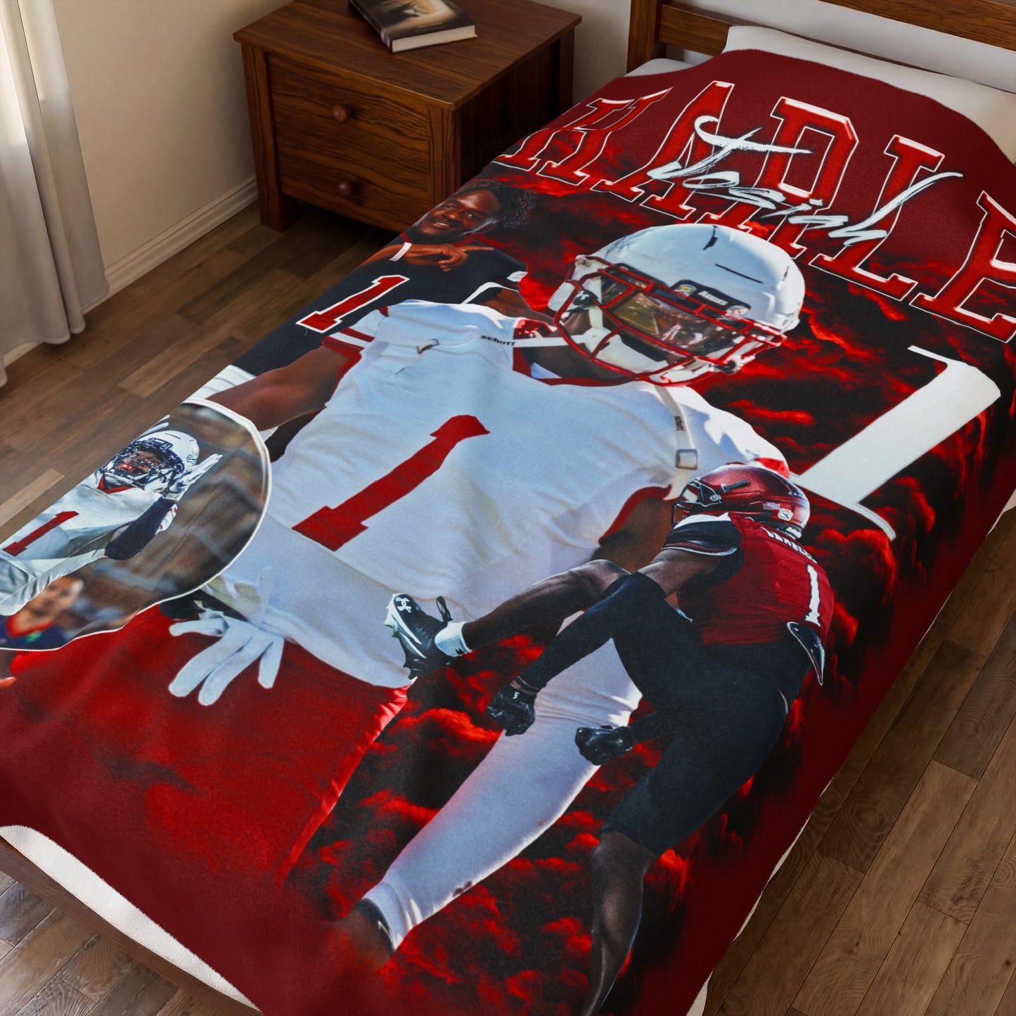 Josiah Charles 60"-80" Plush Blanket