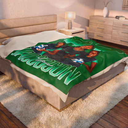 Tessa Jacobson 60"-80" Plush Blanket