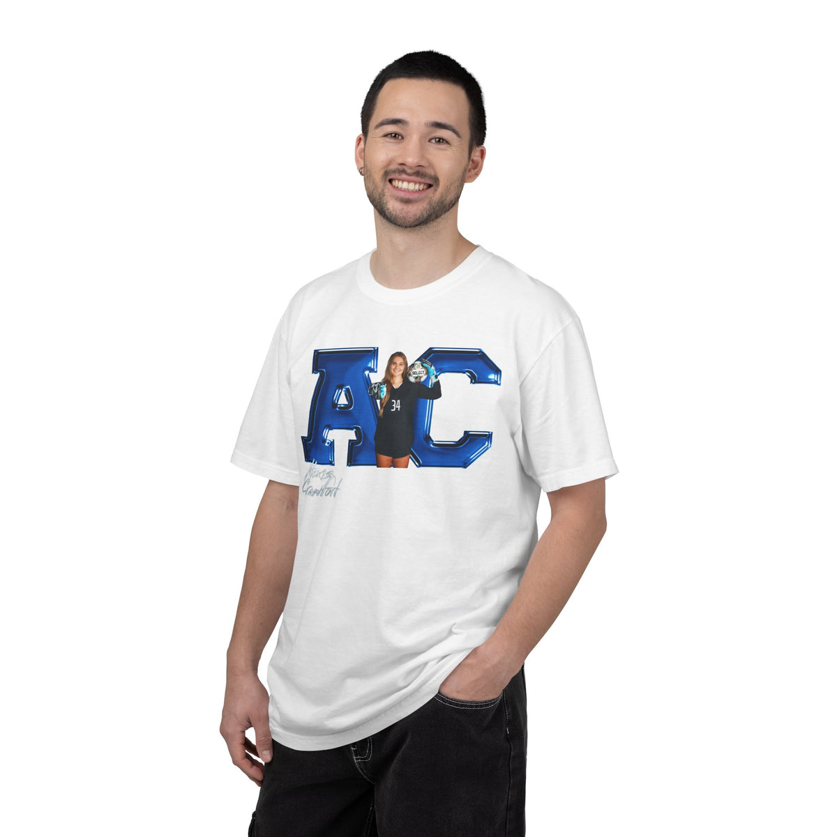 Alexis Crawford Big Initials Premium Tee