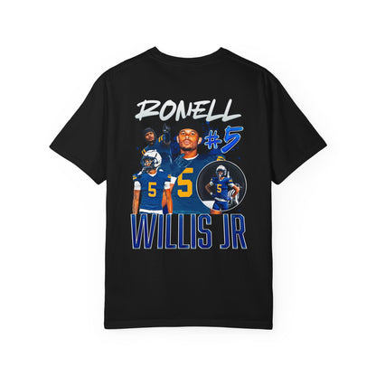 Ronell Willis Jr. Logo Front & Back Premium Tee