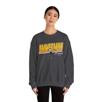 Makayla Ammerman Cursive Combo Colored Crewneck Sweatshirt