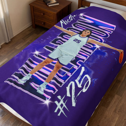 Nicole Willardson 60"-80" Plush Blanket