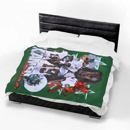 Kamsi Arinze 60"-80" Plush Blanket