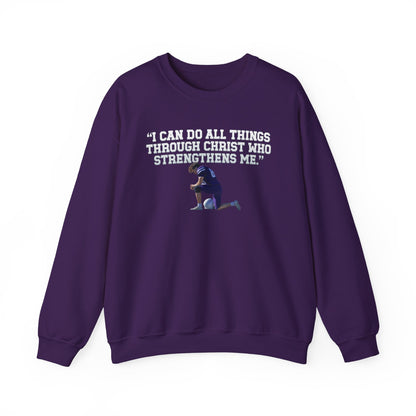 Kacper Lobas Featured Quote Crewneck Sweatshirt