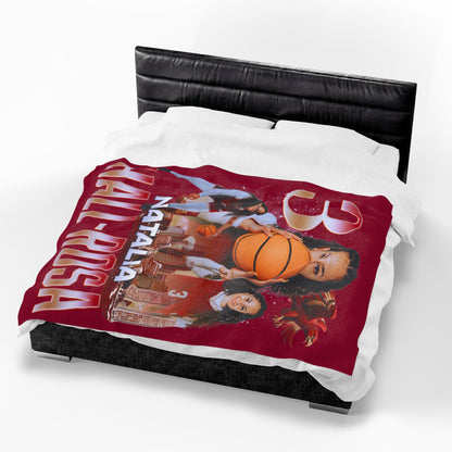 Natalia Hall-Rosa 60"-80" Plush Blanket