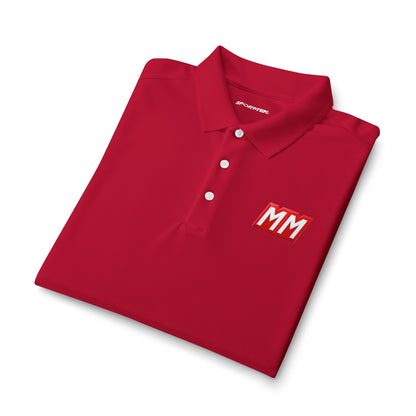 Madeline Moline Logo Men's UV Polo