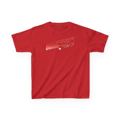 Broderick Sublet Jr. Cursive Combo Kids Tee