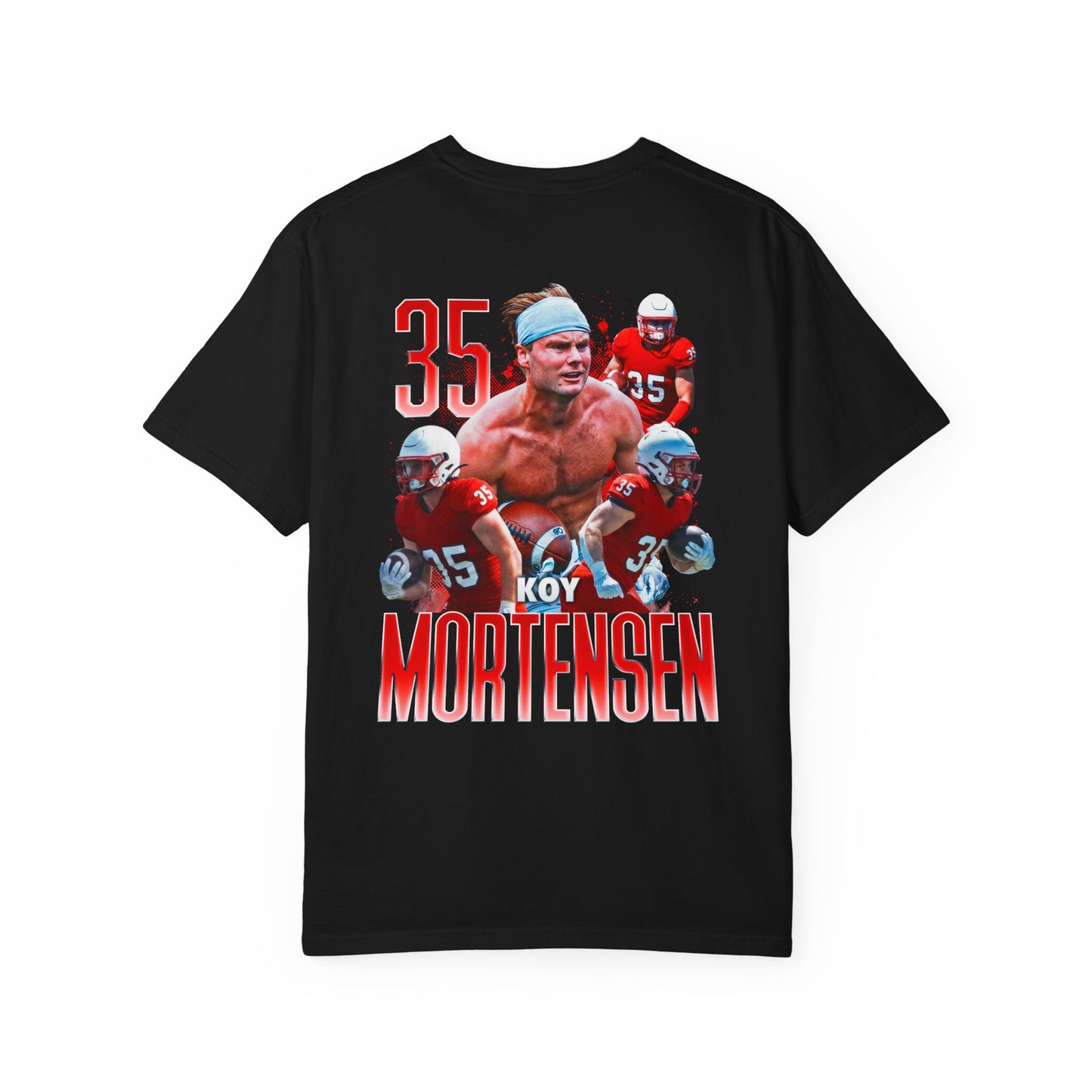 Koy Mortensen Logo Front & Back Premium Tee