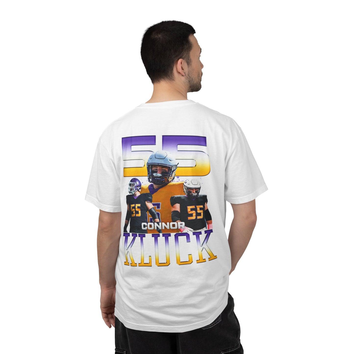 Connor Kluck Logo Front & Back Premium Tee