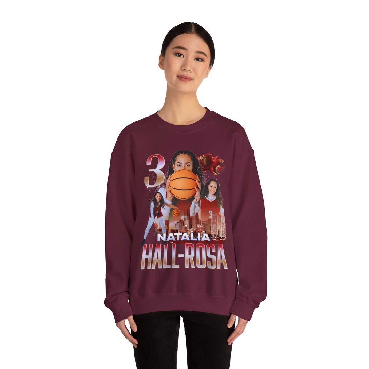 Natalia Hall-Rosa Crewneck Sweatshirt