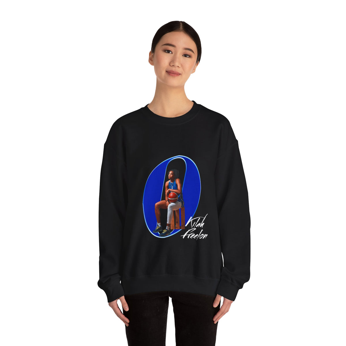 Kilah Freelon Player Icon Number Crewneck Sweatshirt