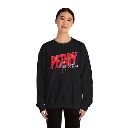 Chris Perry Cursive Combo Crewneck Sweatshirt