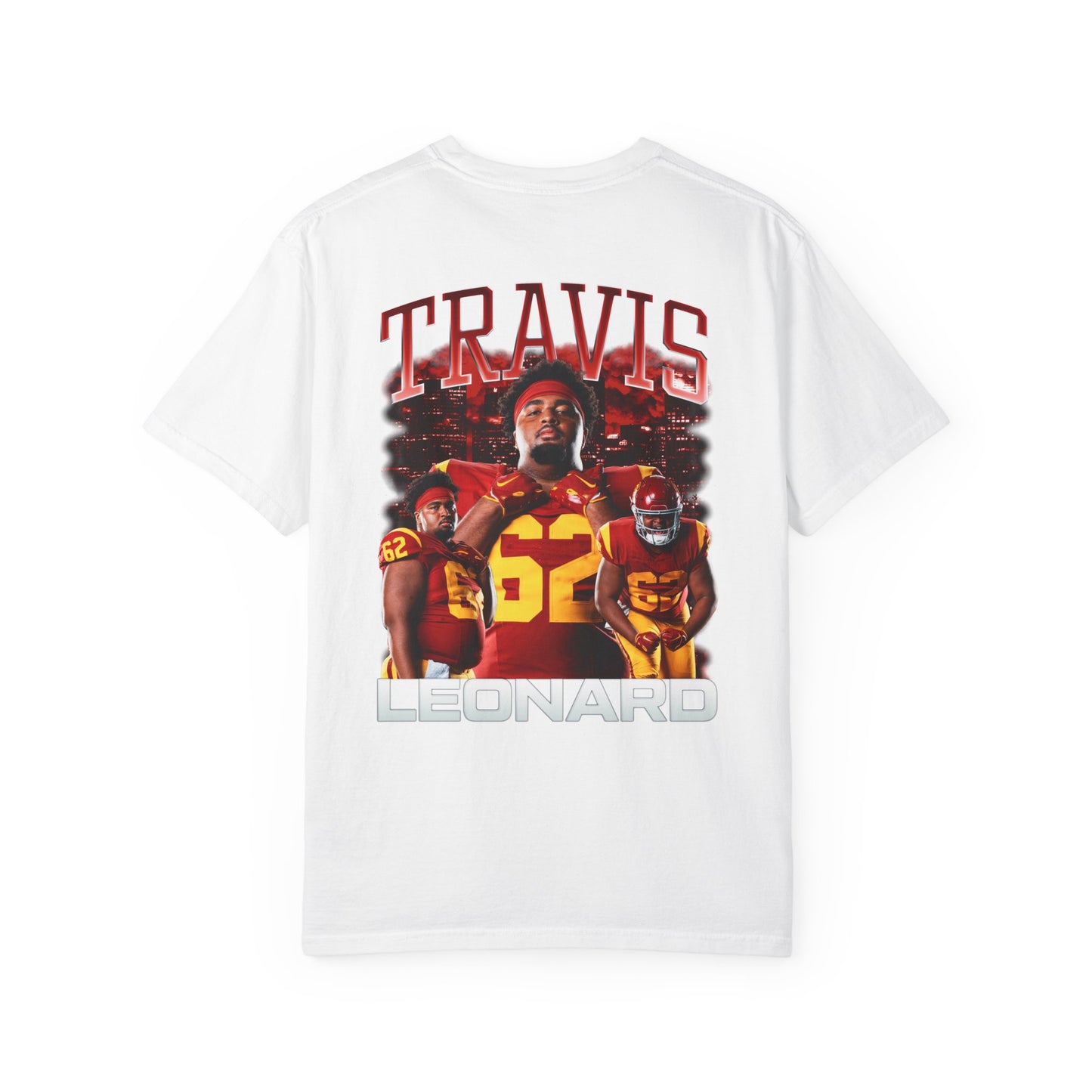 Travis Leonard Logo Front & Back Premium Tee