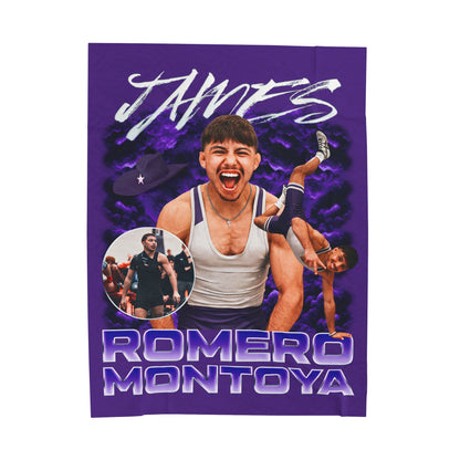 James Romero-Montoya 60"-80" Plush Blanket