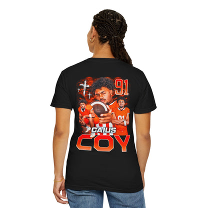Caius Coy Logo Front & Back Premium Tee