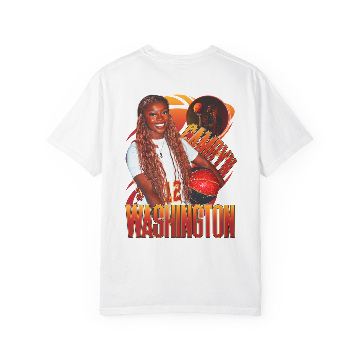 Camryn Washington Logo Front & Back Premium Tee