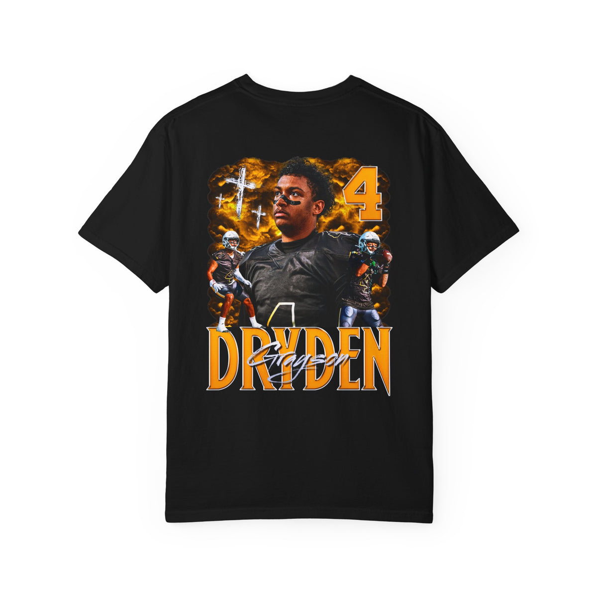 Grayson Dryden Logo Front & Back Premium Tee