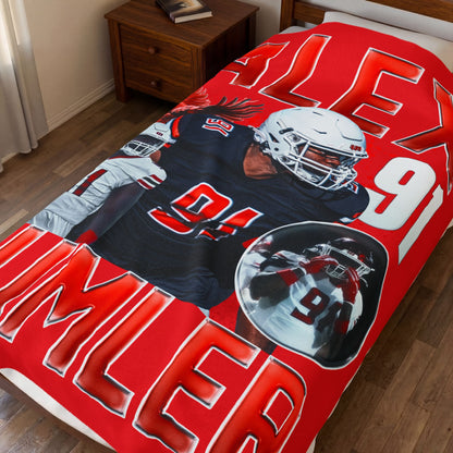 Alex Sumler 60"-80" Plush Blanket