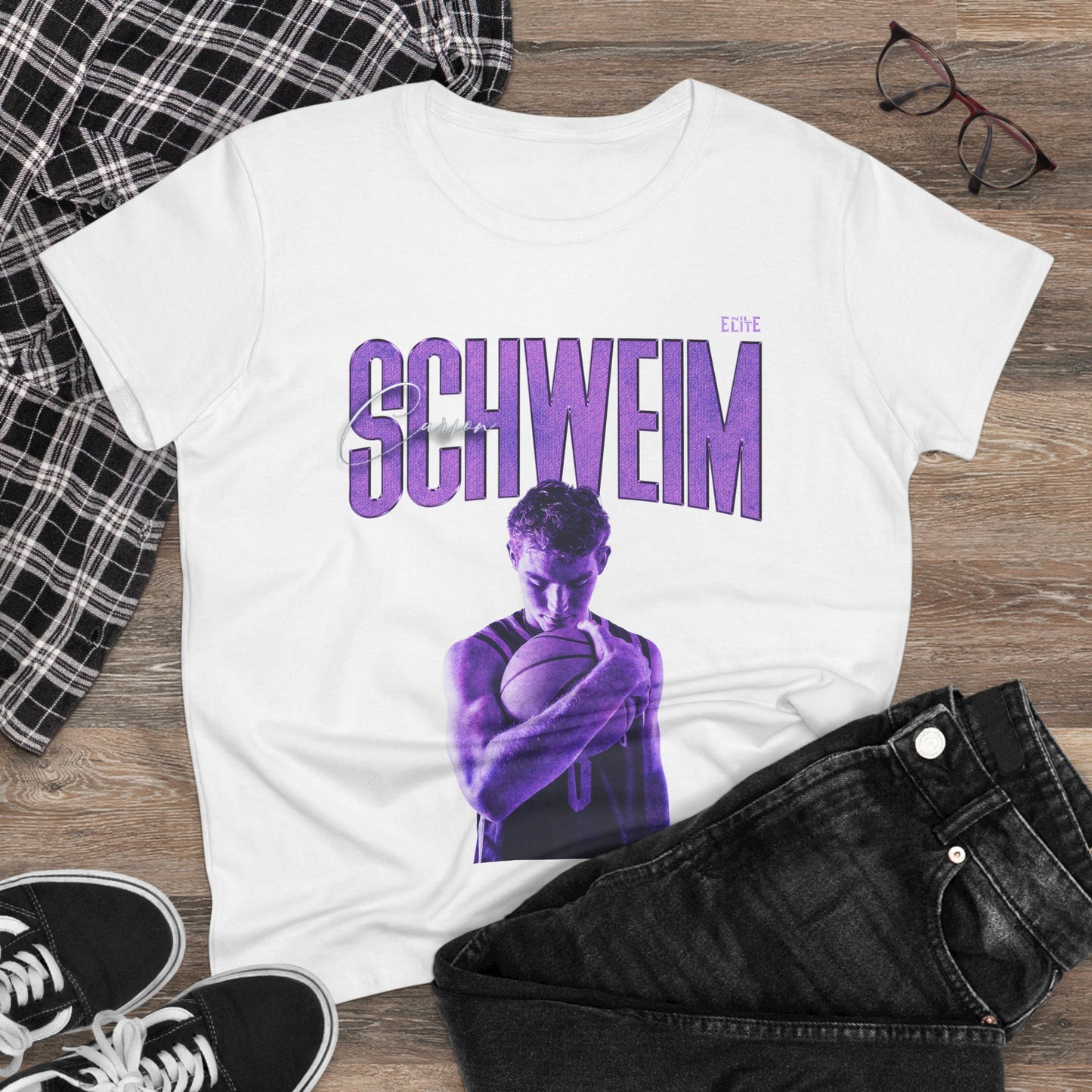 Carson Schweim Faded Glory Women's Tee
