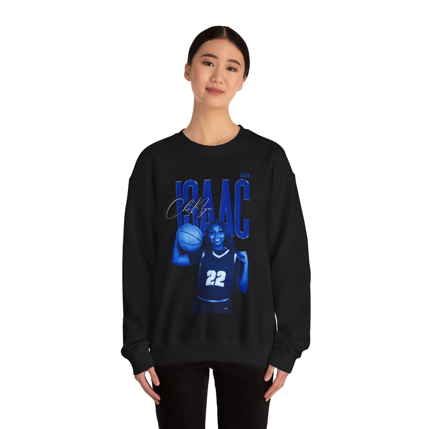 Chi'Nya Isaac Faded Glory Crewneck Sweatshirt