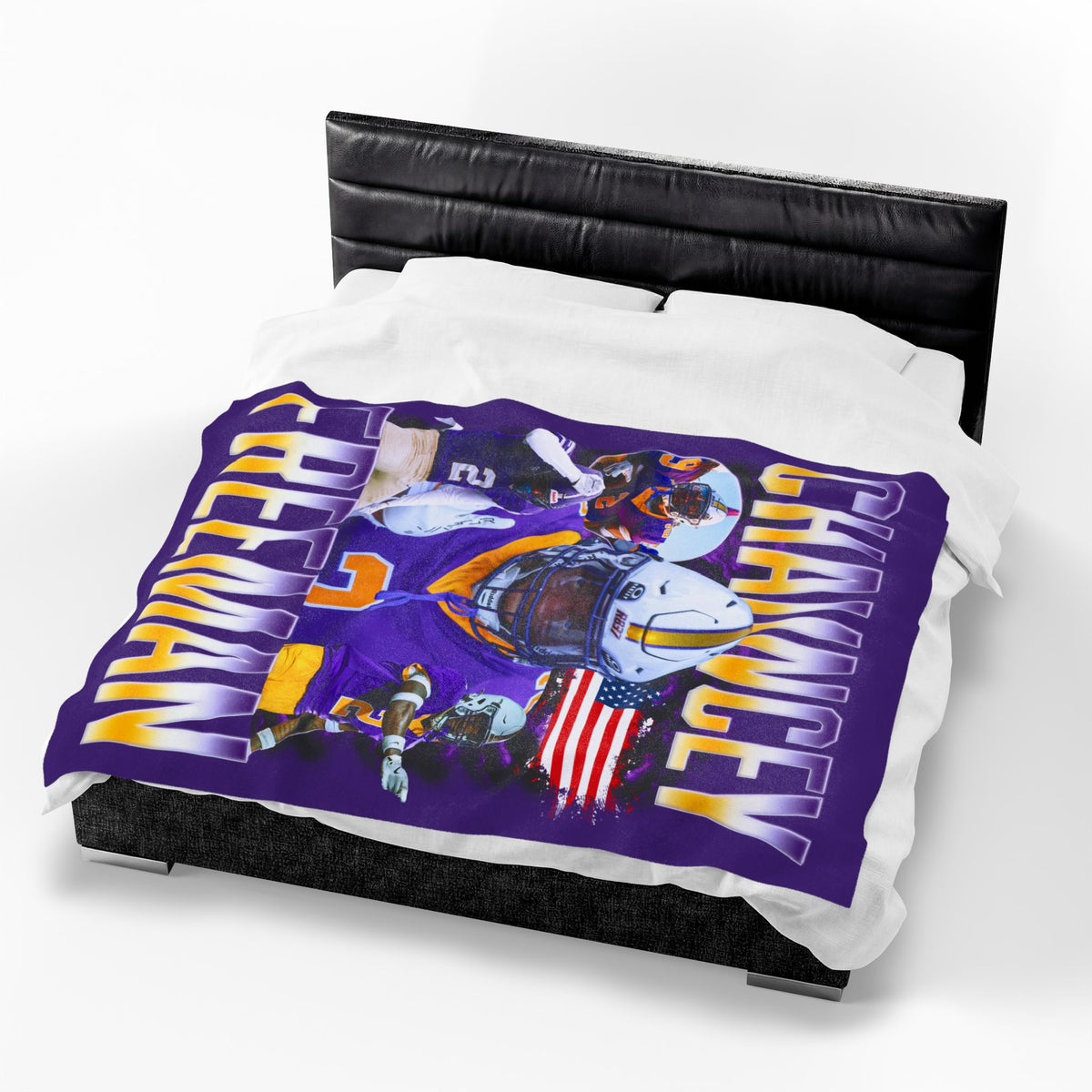 Chauncey Freeman 60"-80" Plush Blanket