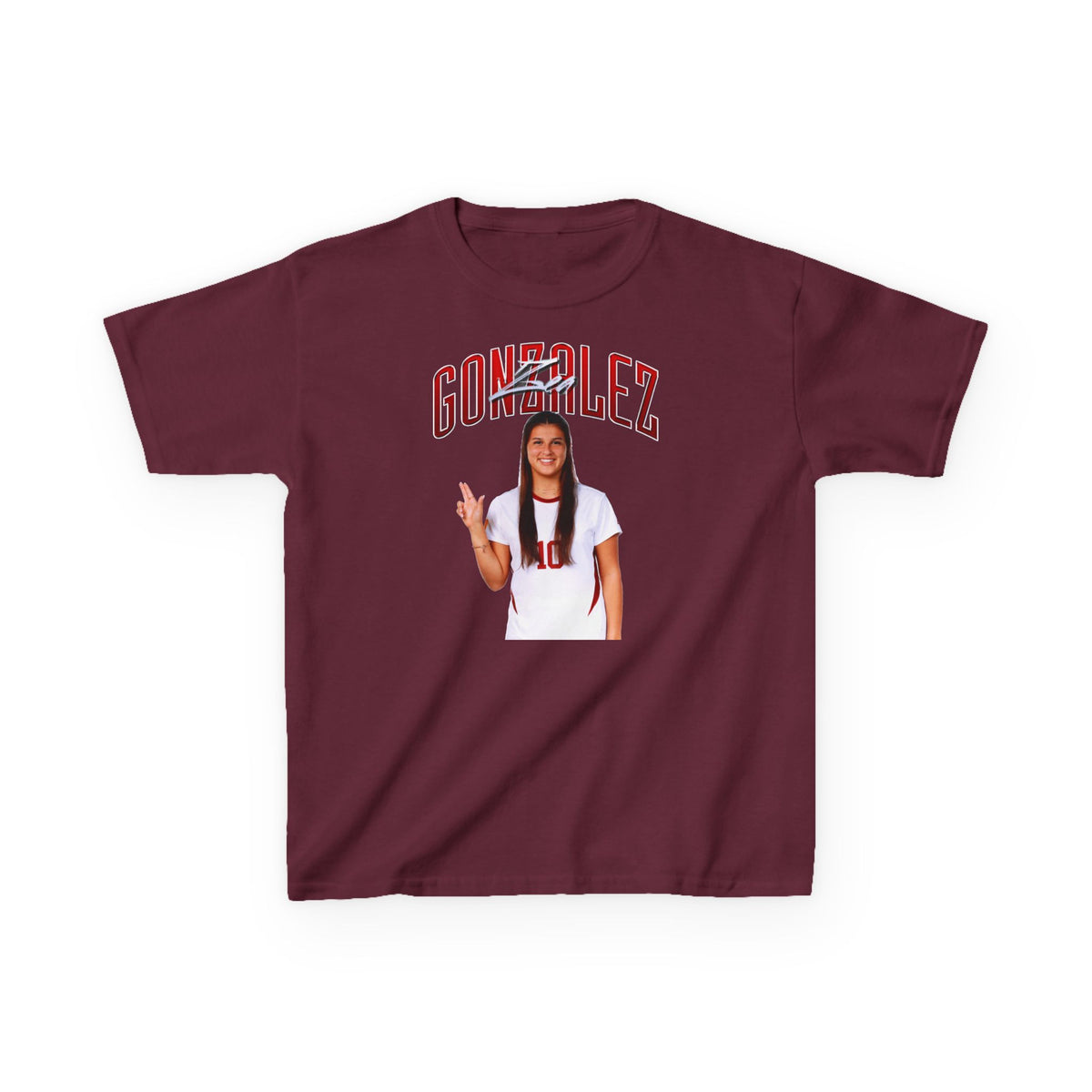 Zea Gonzalez Athlete Glory Kids Tee