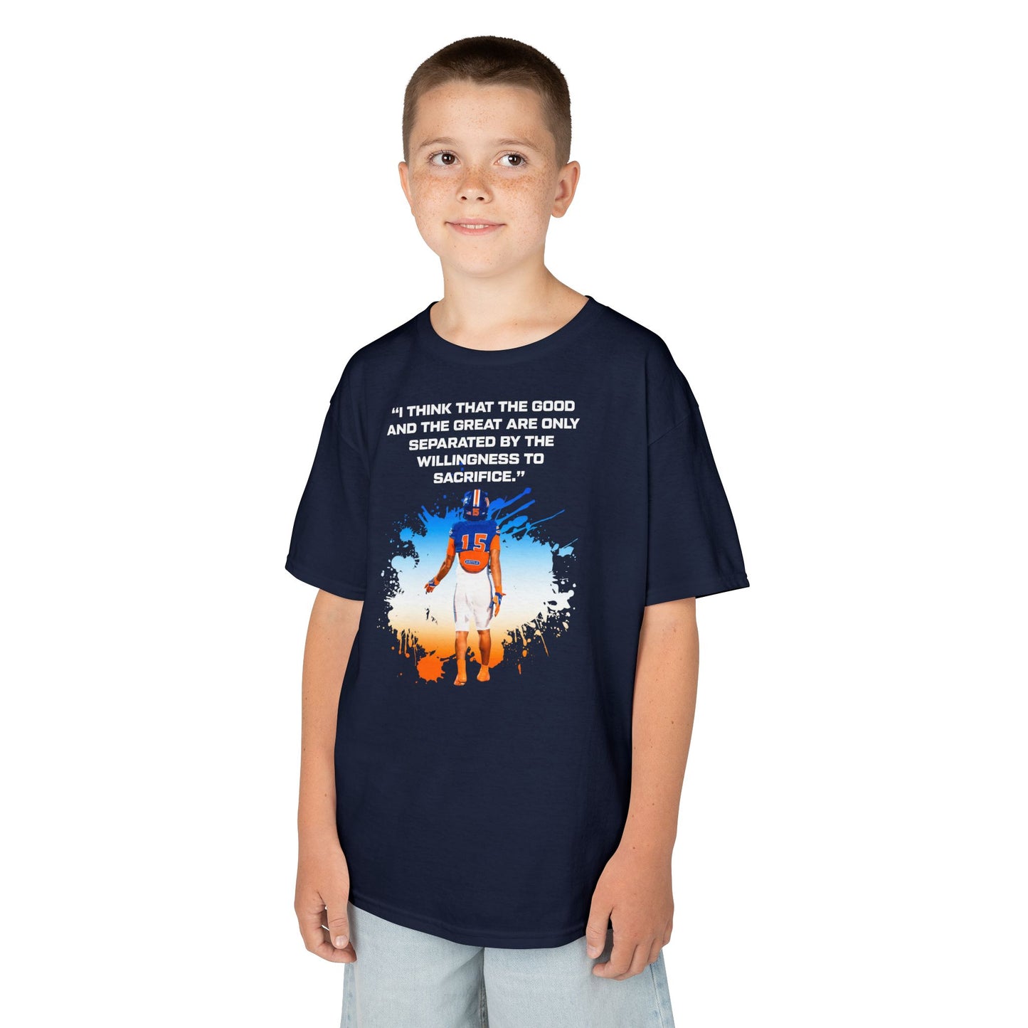 Xzavier Wright Featured Quote Kids Tee