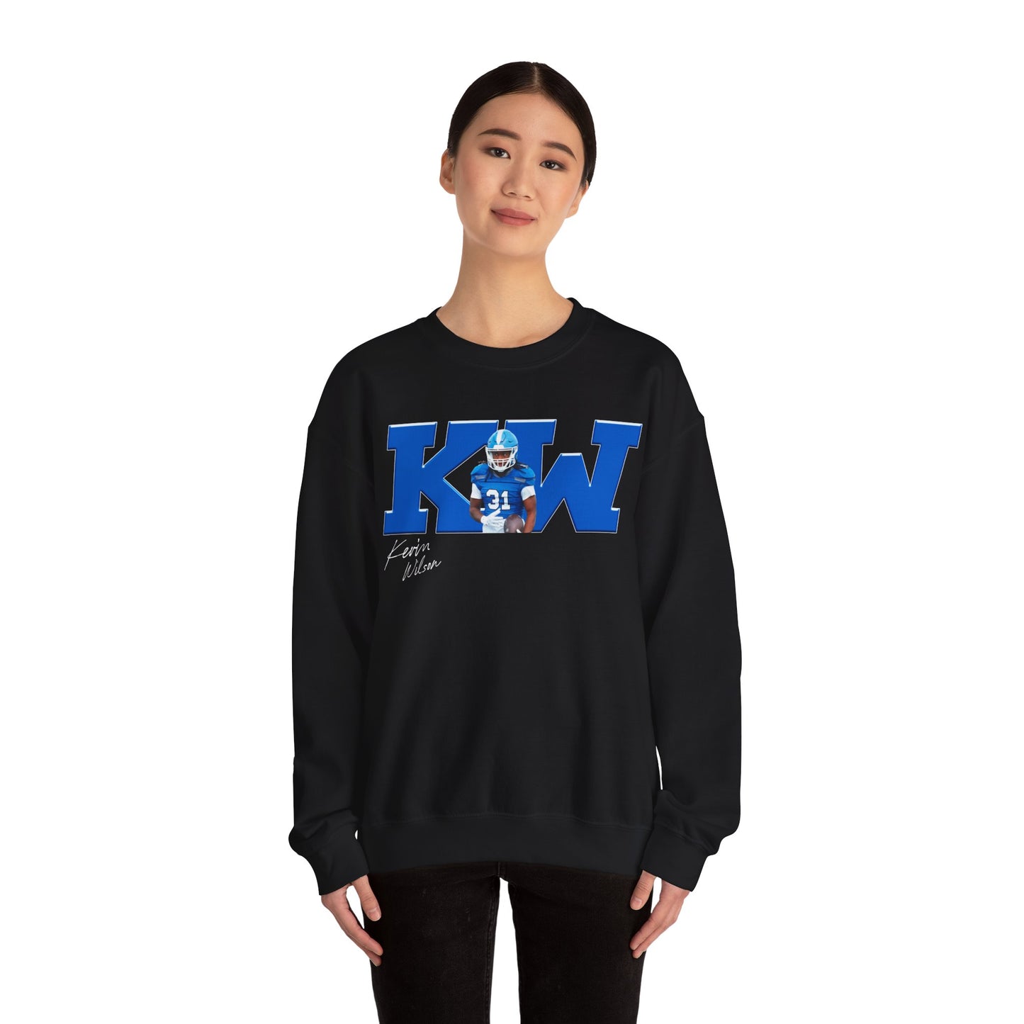 Kevin Wilson Big Initials Colored Crewneck Sweatshirt