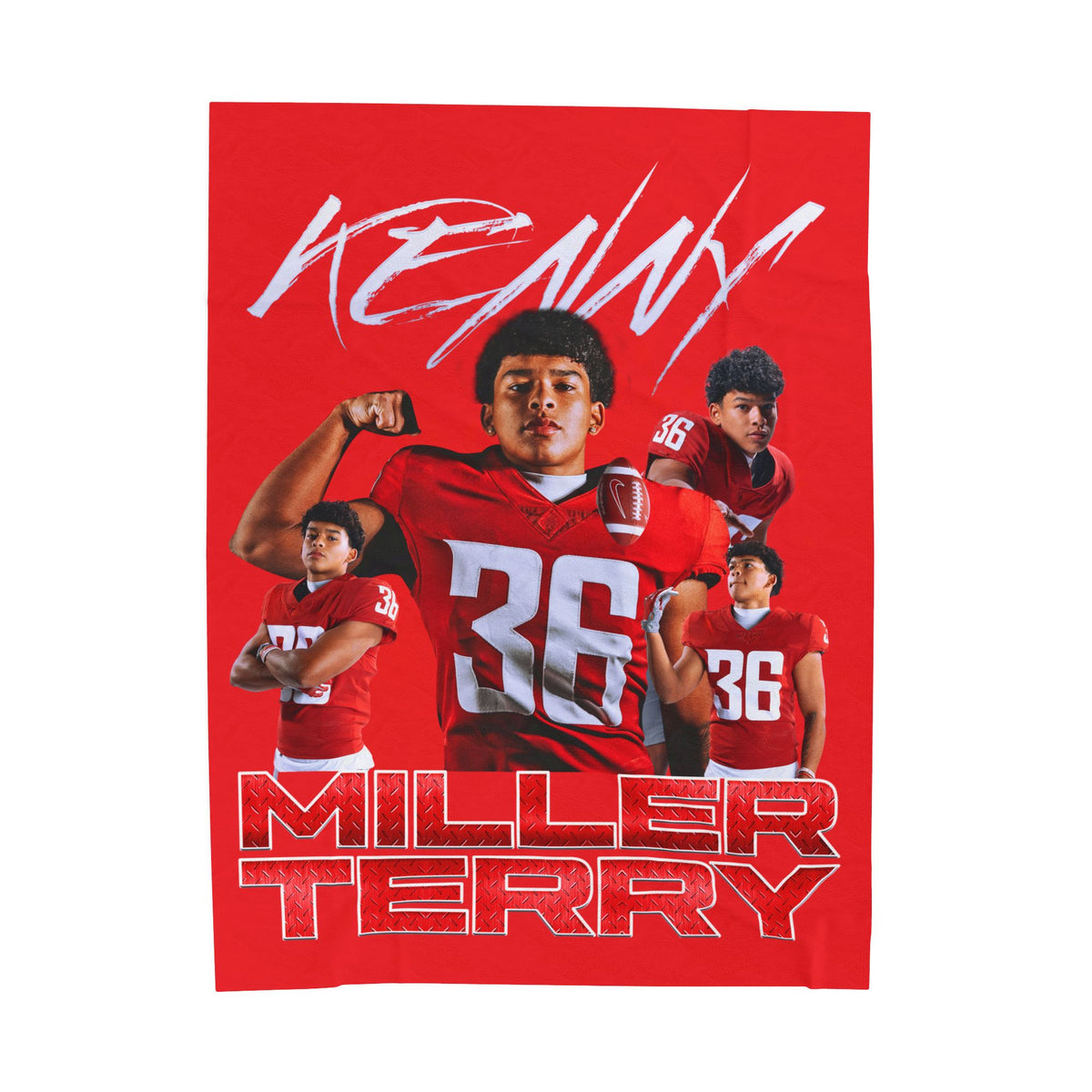 Kenny Miller-Terry 60"-80" Plush Blanket
