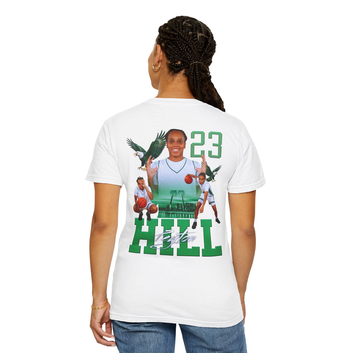Peyton Hill Logo Front & Back Premium Tee
