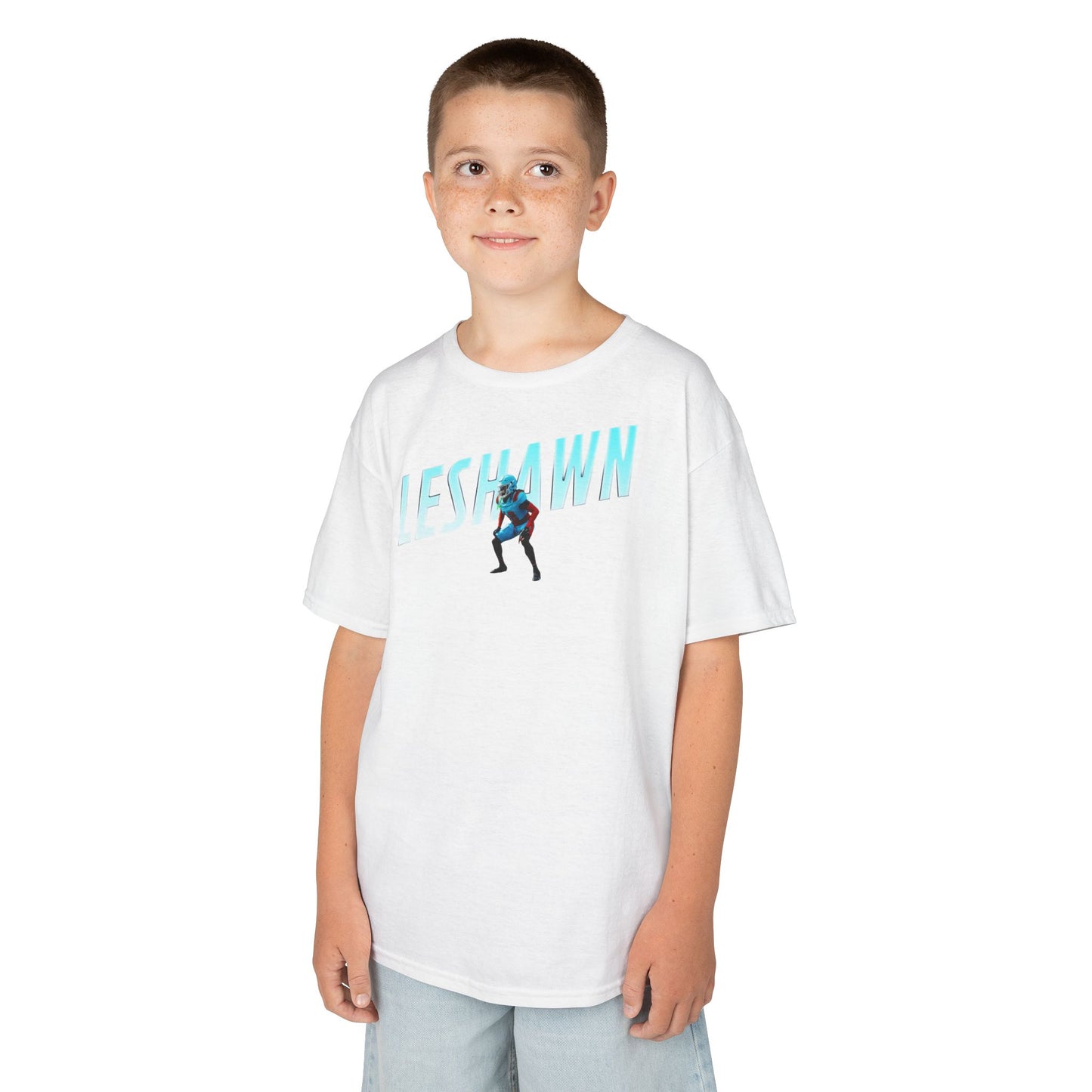 Leshawn Stuckey Cursive Combo Colored Kids Tee