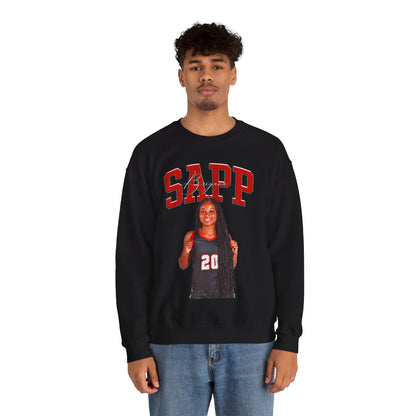 Briyana Sapp Big Last Name Crewneck Sweatshirt