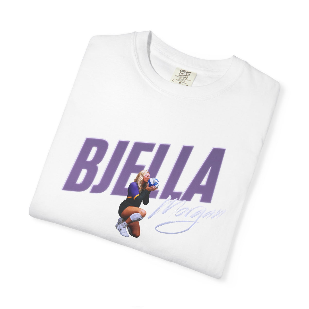 Morgan Bjella Cursive Combo Colored Premium Tee
