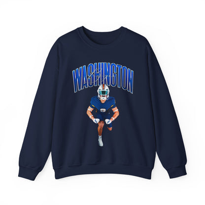 Bryce Washington Curved Combo Colored Crewneck Sweatshirt