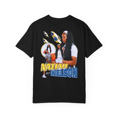Natiah Nelson Logo Front & Back Premium Tee