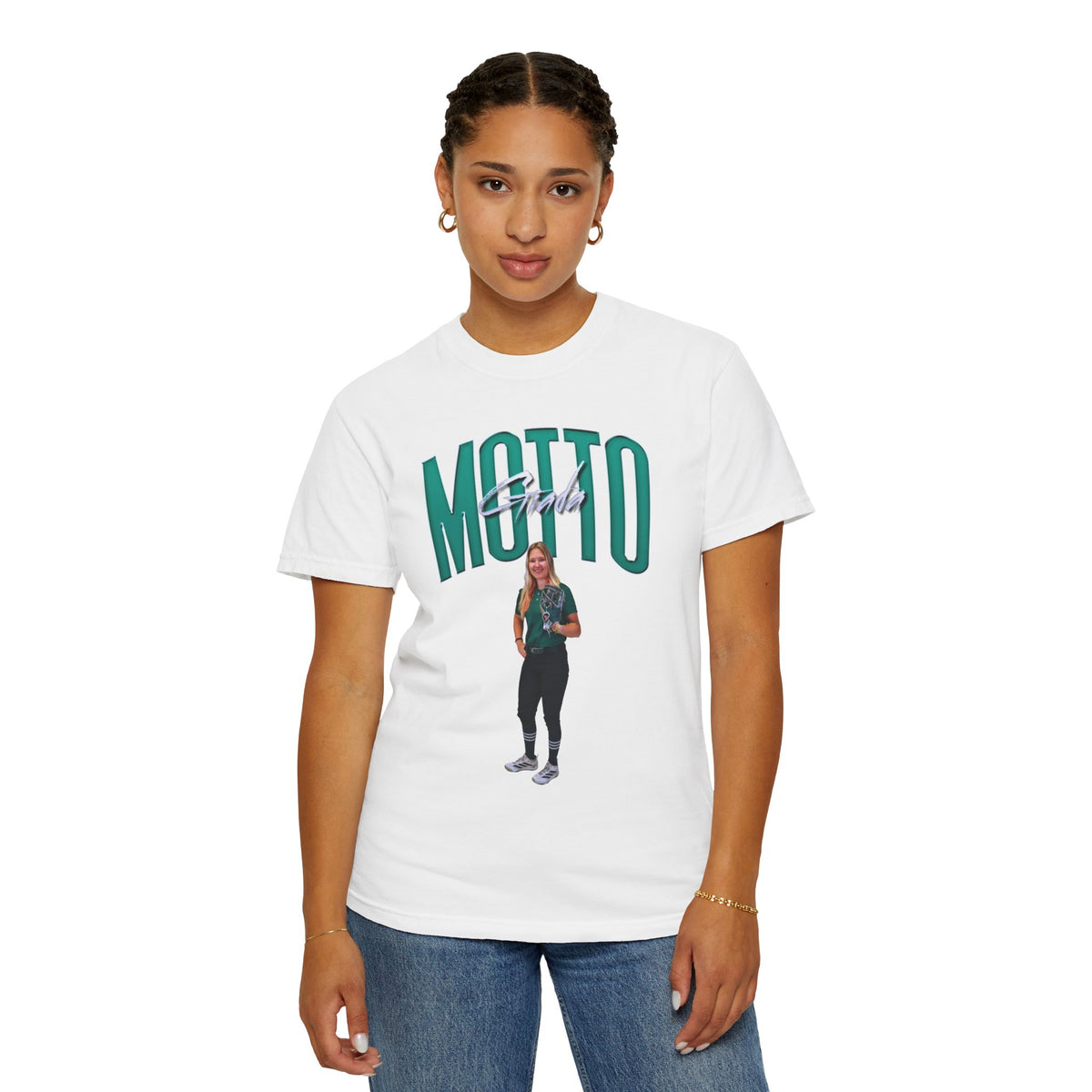 Giada Motto Athlete Glory Premium Tee