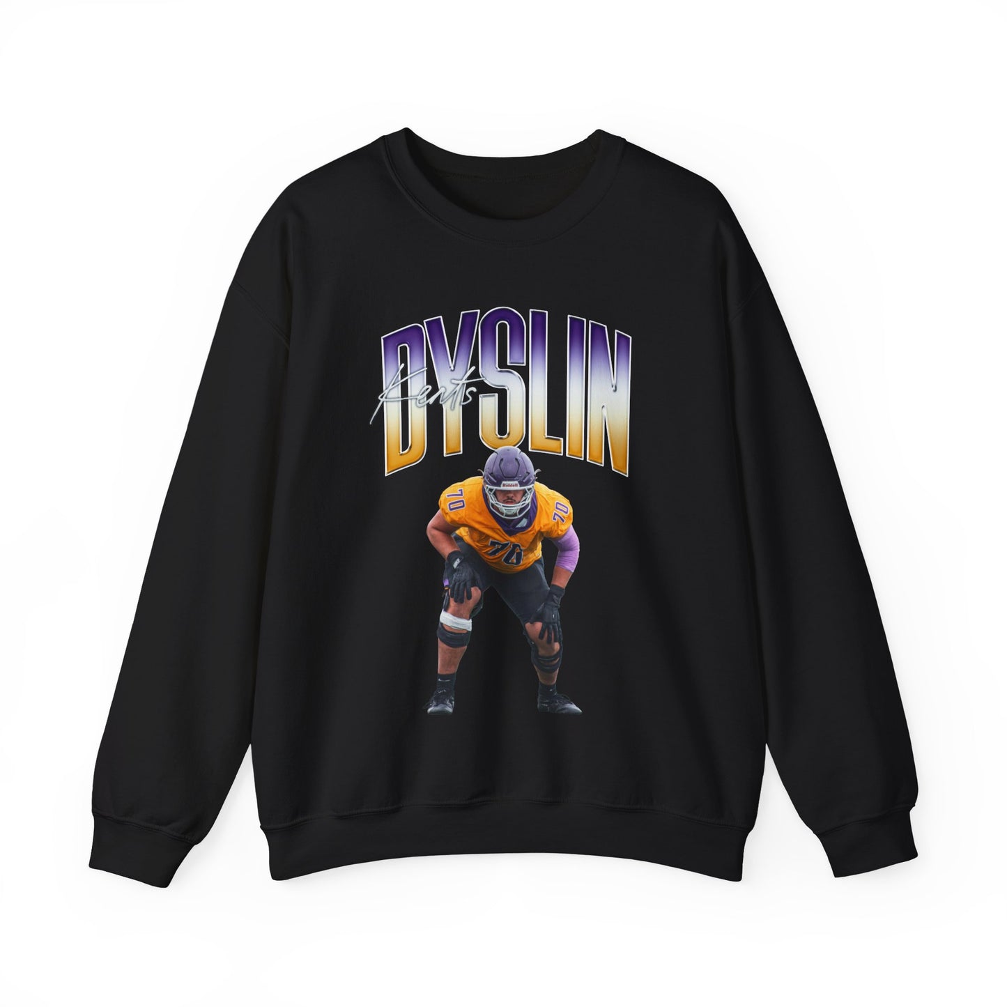 Keats Dyslin Curved Combo Colored Crewneck Sweatshirt