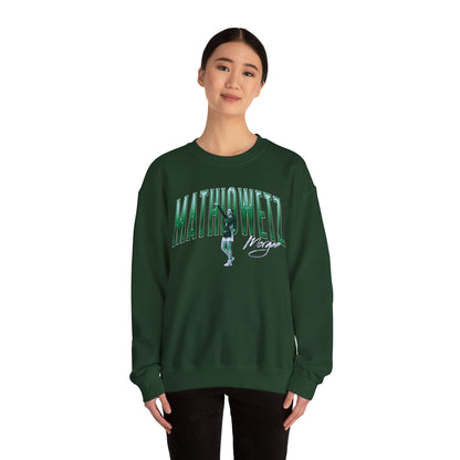 Morgan Mathiowetz Curved Combo Colored Crewneck Sweatshirt