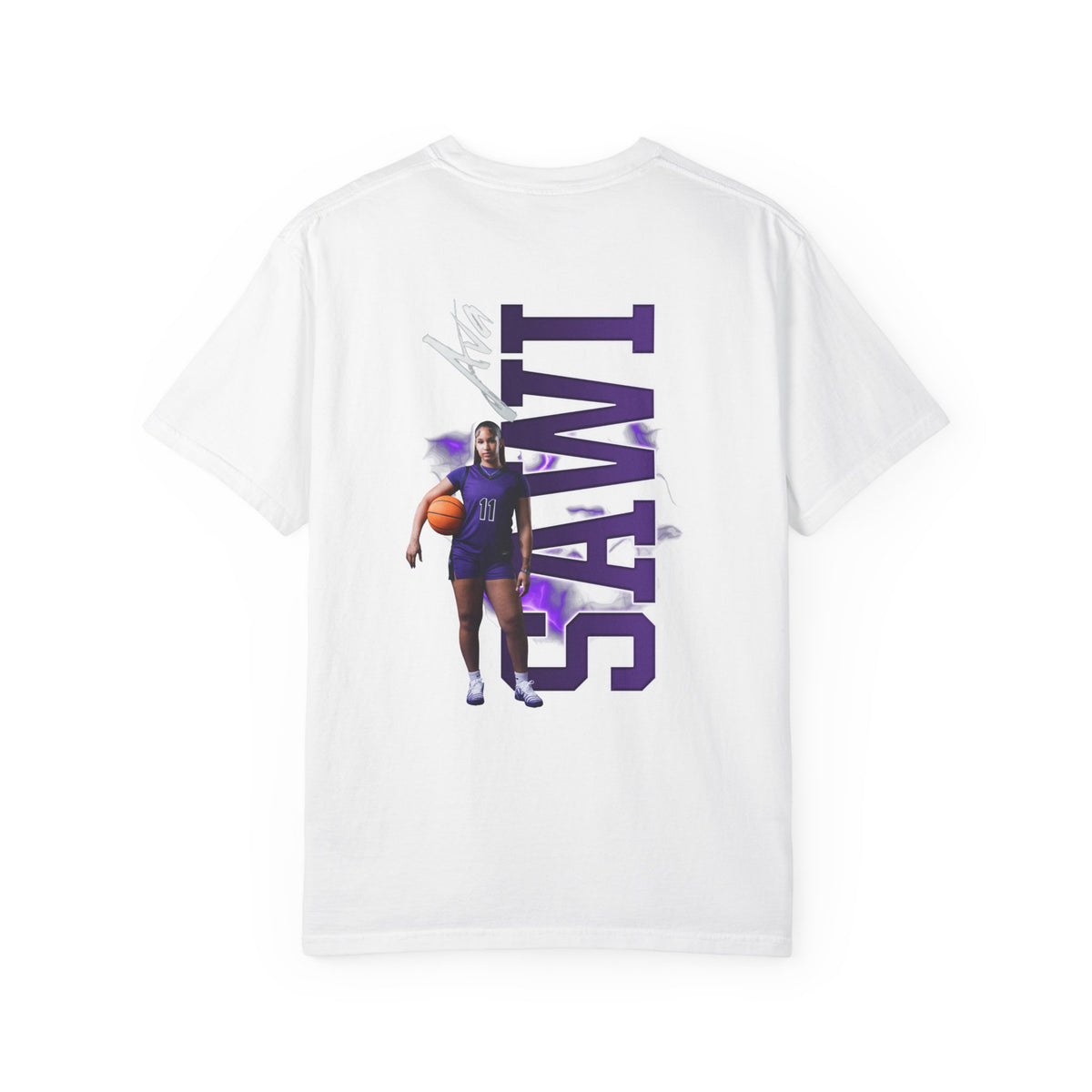 Ava Sawi Logo Front & Back Premium Tee