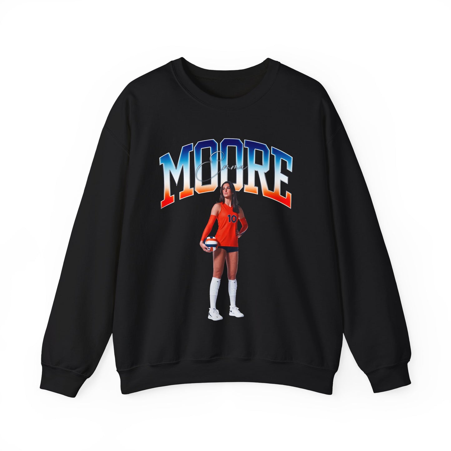 Emma Moore Big Last Name Crewneck Sweatshirt