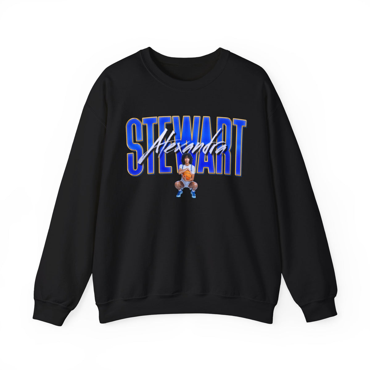 Alexandra Stewart Big Last Name Crewneck Sweatshirt