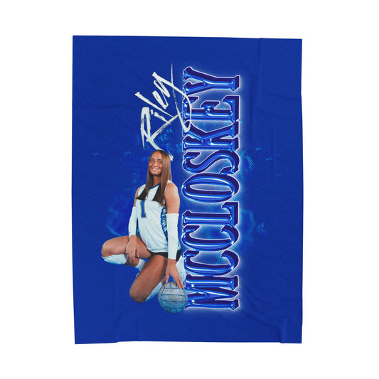 Riley McCloskey 60"-80" Plush Blanket