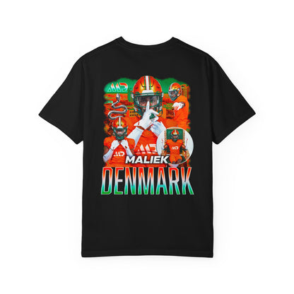 Maliek Denmark Logo Front & Back Premium Tee